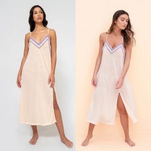 Pitusa Slip Dress Beach Pool Cover Up
